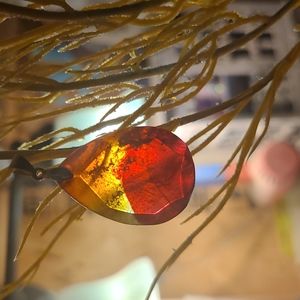 Handcrafted  Sunset Resin Pendant